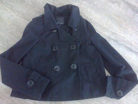 Kabátek - sáčko i jako těhotenské, 36