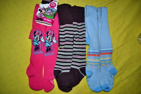 3x dívčí punčocháče , v.92/98 ,nové, disney,92 / 98