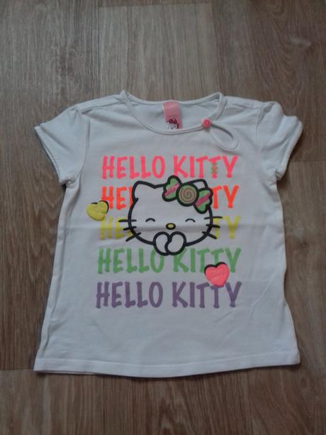 Triko, tričko hellou kitty, c&a,92