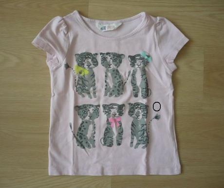 Triko s gepardy, h&m,98