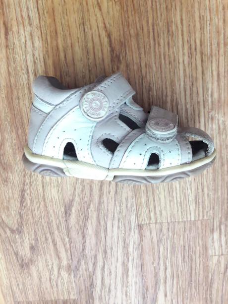 Kožené sandálky protetika, v.19, protetika,19