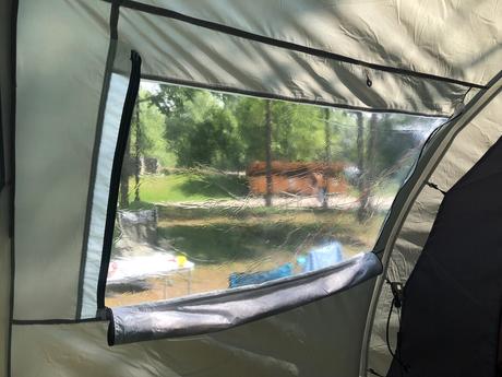 Jednou použitý stan colemann coastline 4 deluxe, coleman