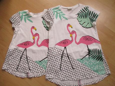 Tuniky pro sestřičky vel. 134 + 164, coccodrillo,134