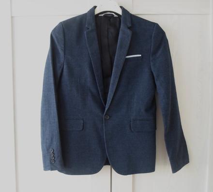 Modré sako sáčko h&m, h&m,146