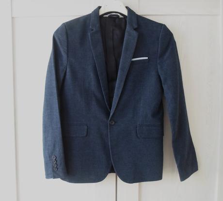 Modré sako sáčko h&m, h&m,146