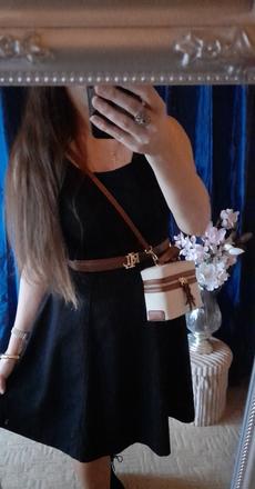 H&m černé business šaty, h&m,40