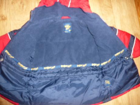 Značková zimní bunda s kalhoty, 92