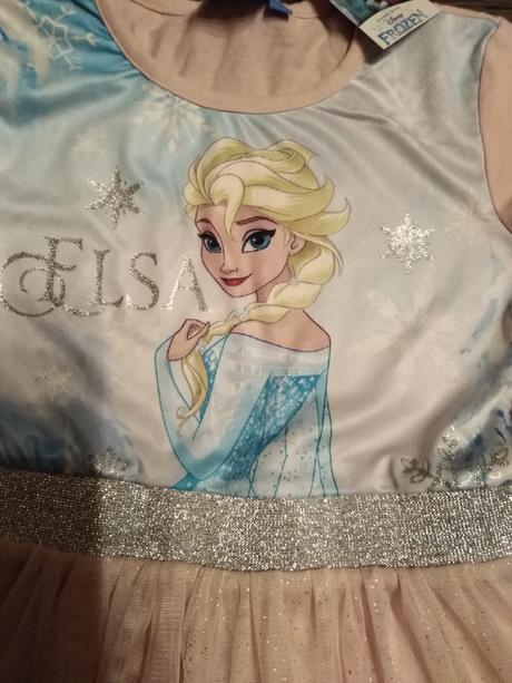 Luxusní šaty s elsou s tutu sukní, disney,92