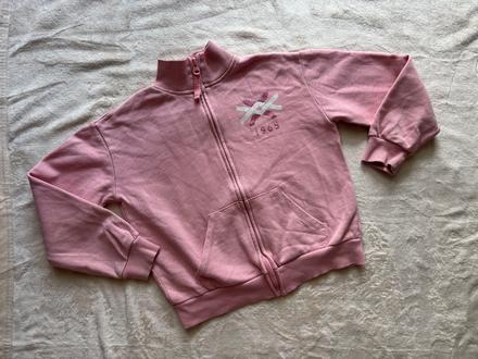 K5/ mikina růžova zn. benetton - v.7/8 let, benetton,128