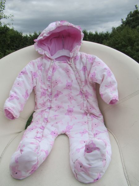 Dívčí zateplená kombinéza, 74