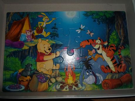 Puzzle méďa pú 3+, 