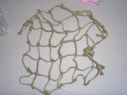 Síť papoušek doplňky provaz, 