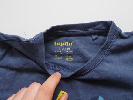 Tričko vel 116, lupilu,116