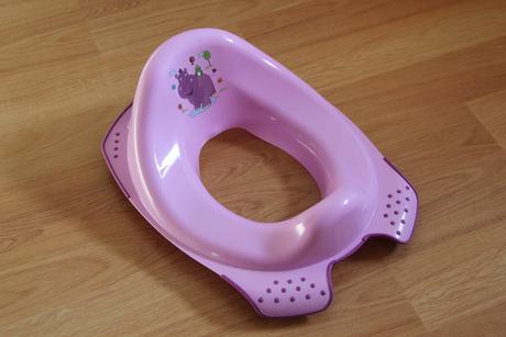 Redukce na wc - hippo růžová,