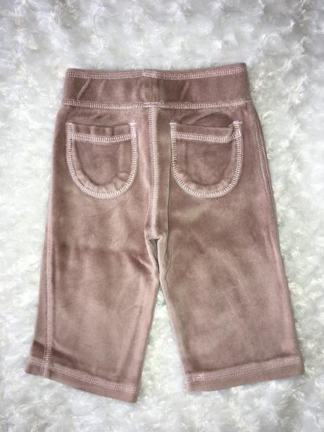 Hnědá sametová souprava next, next,68