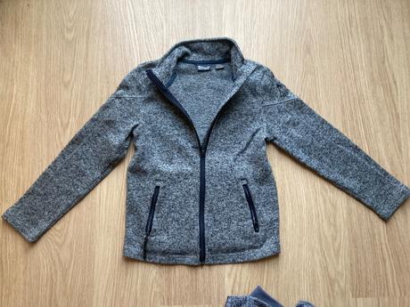 Mikina šedý melír, crivit,140