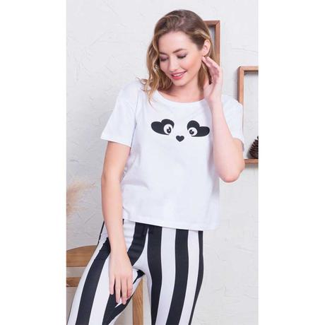 Dámské bavlněné pyžamo vienetta vel.s - nové, vienetta secret,s