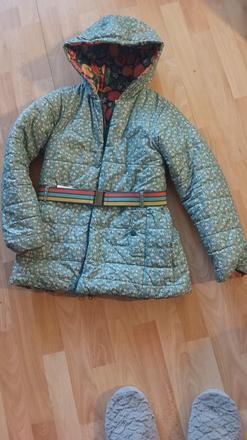 Zimní oboustranná bunda, 140