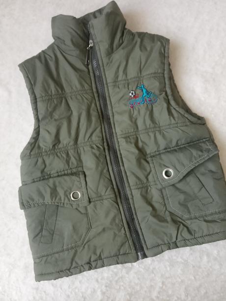 Teplá vesta 6-8let, 122