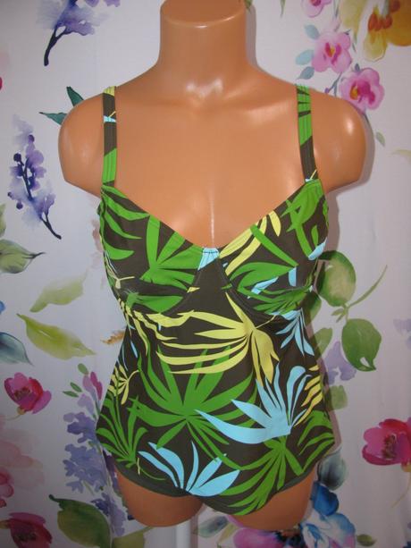 Dvoudílné plavky, tankiny, bonprix,46