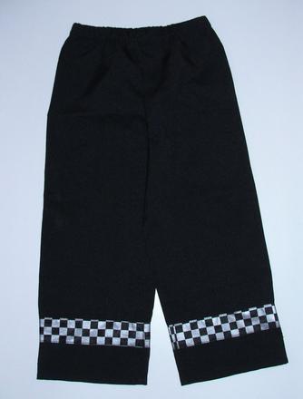 R89 kalhoty ke kostýmu policie vel. 6-8 let, bhs, 