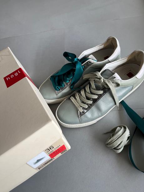 Zelená šalvěj 36 högl tenisky vel 3,5 sneakers, 36