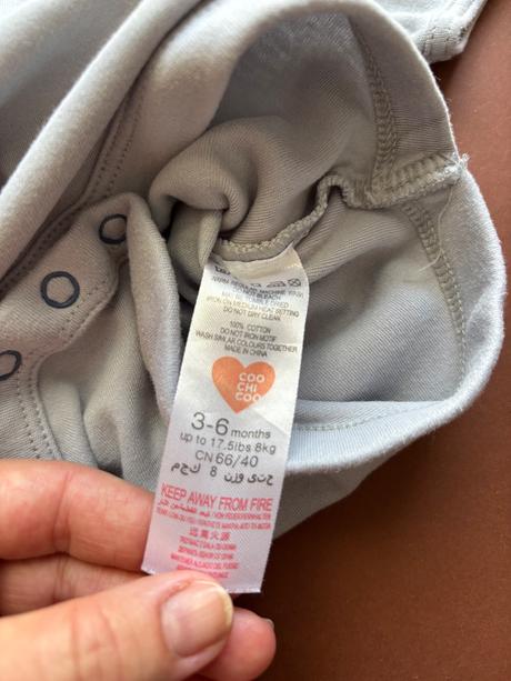 Body šedé - v.3/6 mes., 68