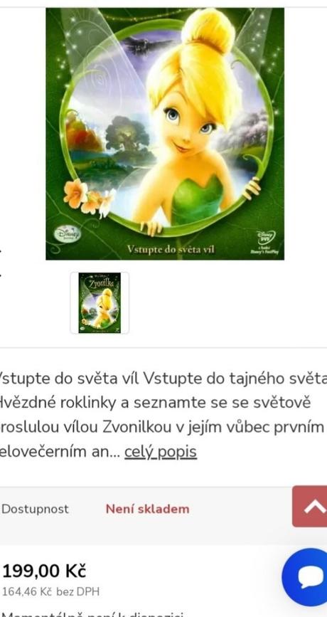Dvd zvonilka 1 nebo ratatouille,