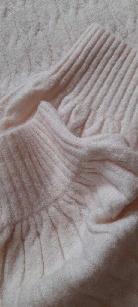 H&m pletené kalhoty jogger s copánkovým vzorem, h&m