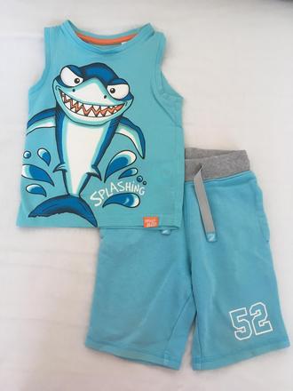 Tilko + kraťasy, vel. 92, c&a,92