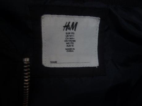 Lehká bomberka s podšívkou, h&m,158