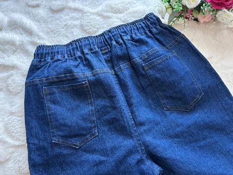 Džiny slabé s tvetty- v.cca 10/11 let, 134