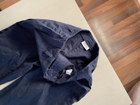 Kalhoty modré nebo černé, vel 40 ale spíše s, měř, s