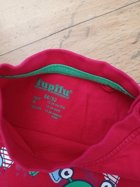 Triko dlouhý rukáv 86 lupilu mickey mouse, lupilu,86