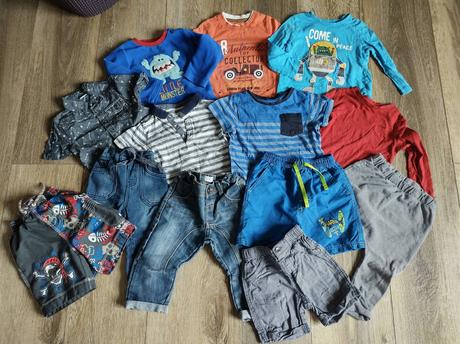 Balík oblečení kluk vel.86, 86–98