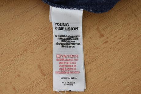 Tričko vel. 12 - 18 m, young dimension,86