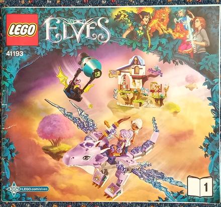 Lego elves 41193 - aira & the song of wind dragon,