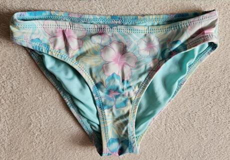 Dívčí dvojdílné plavky, vel.110/116, zn.f&f, f&f,110