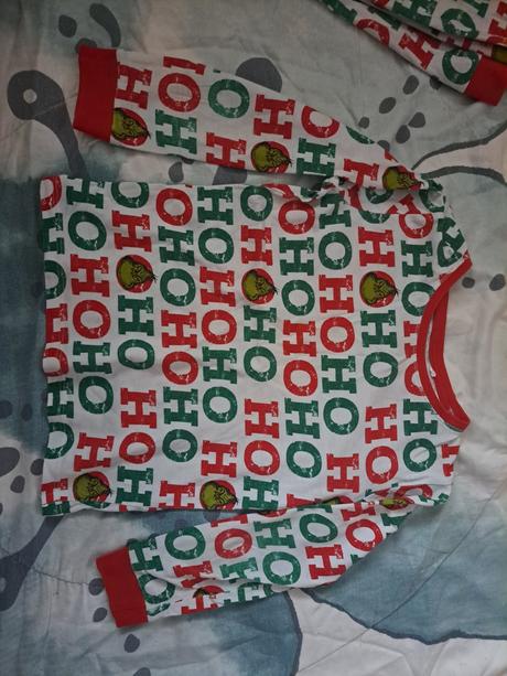 Vánoční pyžamo grinch, reserved,110