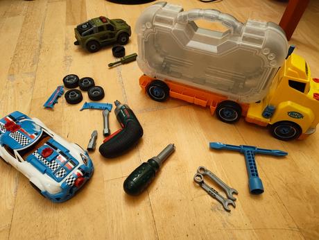 Sada šroubovacích aut, automechanik, 