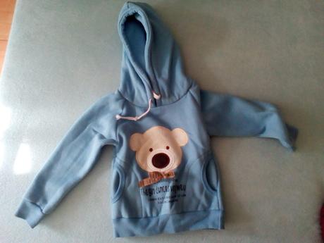 Silná mikina s medvídkem, 98