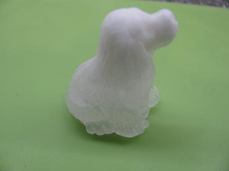 Silikonová forma-sedící pejsek, 