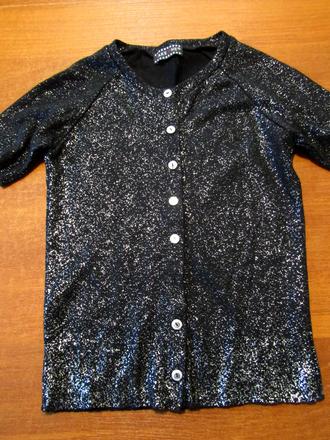 Dívčí třpytivý svetr vel 146-152, 152