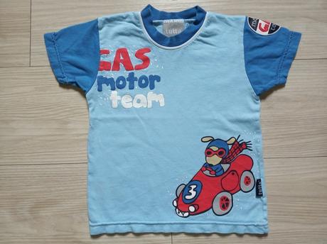 Tričko s autem a medvídkem, 68