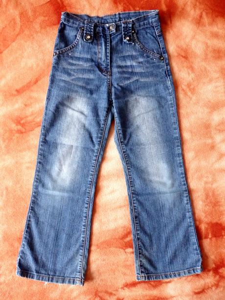 Džíny s kamínky, palomino,122