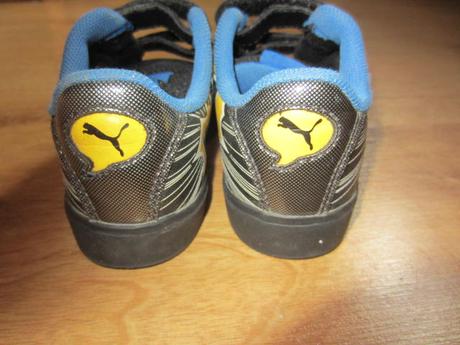 Kožené, blikací tenisky puma, puma,23
