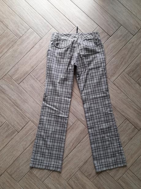 Kárované kalhoty vel. s, s