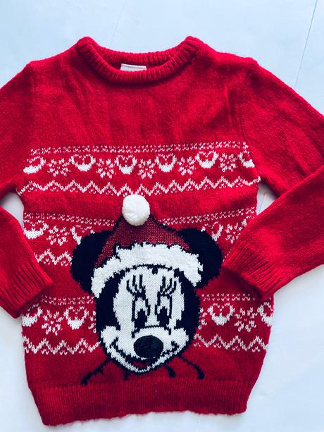 Svetr vánoční disney - v.4/5 let, 110