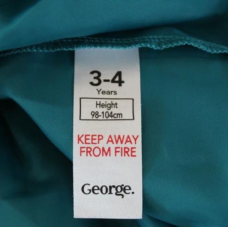 Šaty vel. 3 - 4 roky, george,104