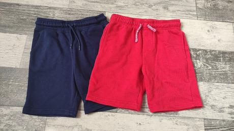 Kraťasy/šortky chlapecké 2ks 116 a 122, f&f,116